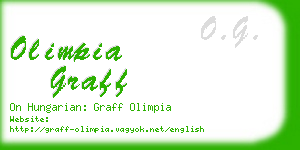 olimpia graff business card